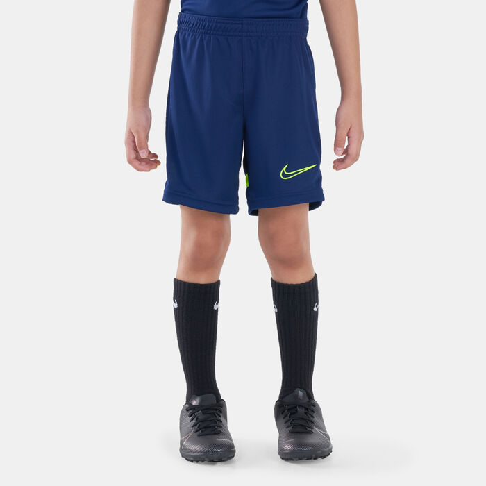 Nike Kids' Dri-FIT Academy Knit Football Shorts (Older Kids) Blue Nike Kids' Dri-FIT Academy Knit Football Shorts (Older Kids) Blue image number 0