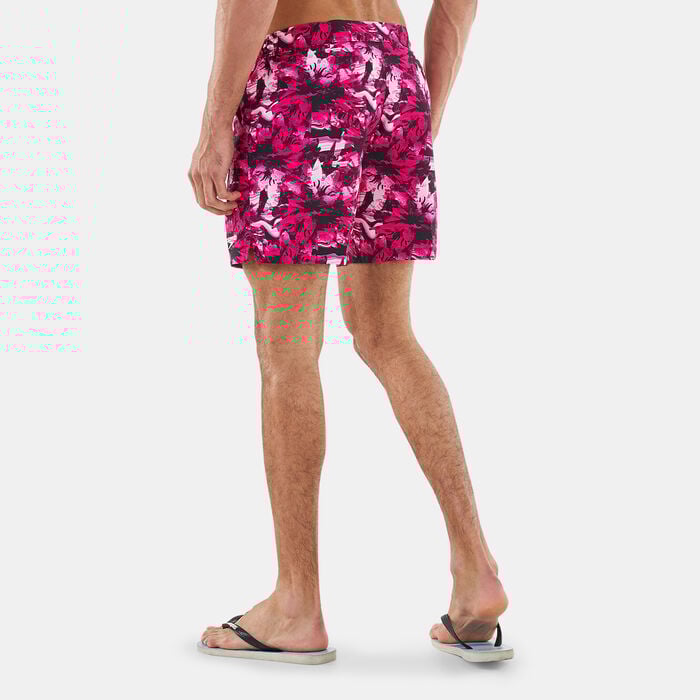 Speedo Men's Vintage Paradise 16" Swimming Water Shorts Black Speedo Men's Vintage Paradise 16" Swimming Water Shorts Black image number 3