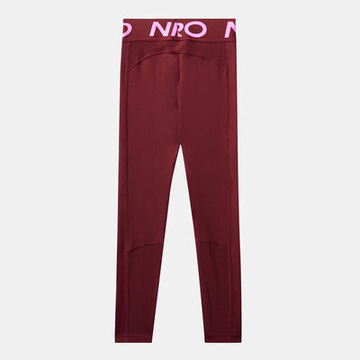 Nike Girls' Pro Dri-FIT Leggings Maroon