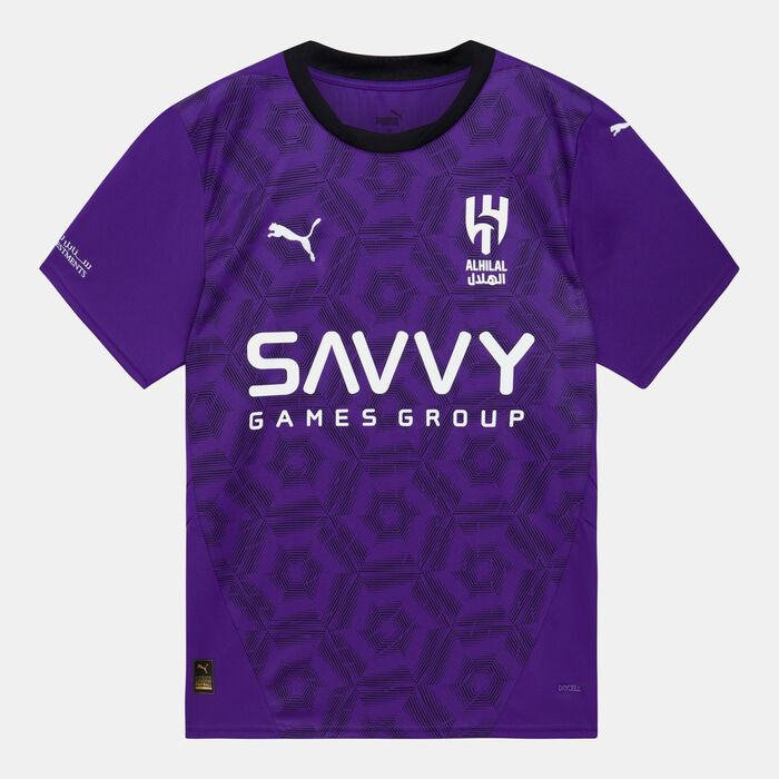 PUMA Men's Al Hilal 24/25 Third Replica Football Jersey Purple PUMA Men's Al Hilal 24/25 Third Replica Football Jersey Purple image number 0