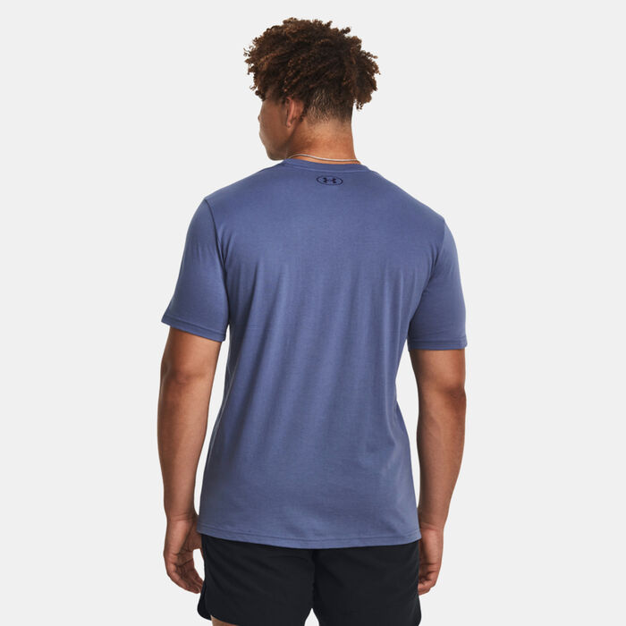 Under Armour Men's Project Rock Brahma T-Shirt Blue image number 1