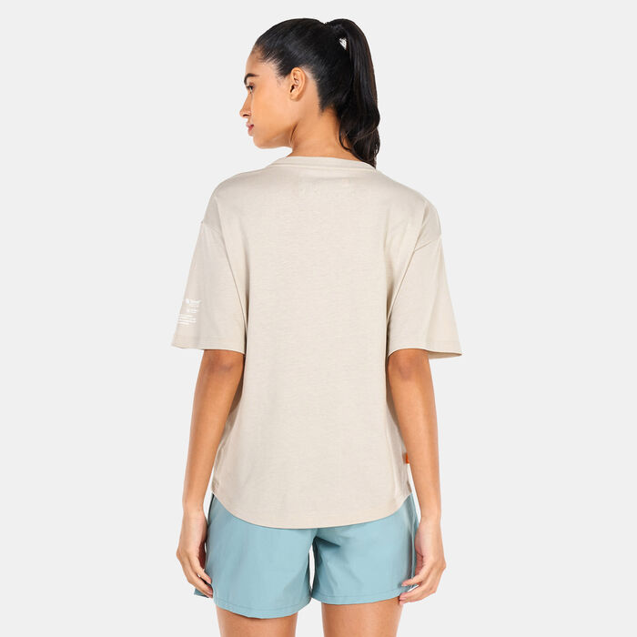 Timberland Women’s Tencel™ x Refibra™ T-Shirt Grey Timberland Women’s Tencel™ x Refibra™ T-Shirt Grey image number 1