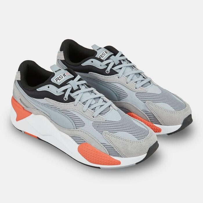 PUMA Men's RS-X³ Twill AirMesh Shoe Grey PUMA Men's RS-X³ Twill AirMesh Shoe Grey image number 1