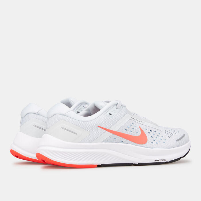 Nike Women's Air Zoom Structure 23 Shoe Silver Nike Women's Air Zoom Structure 23 Shoe Silver image number 2