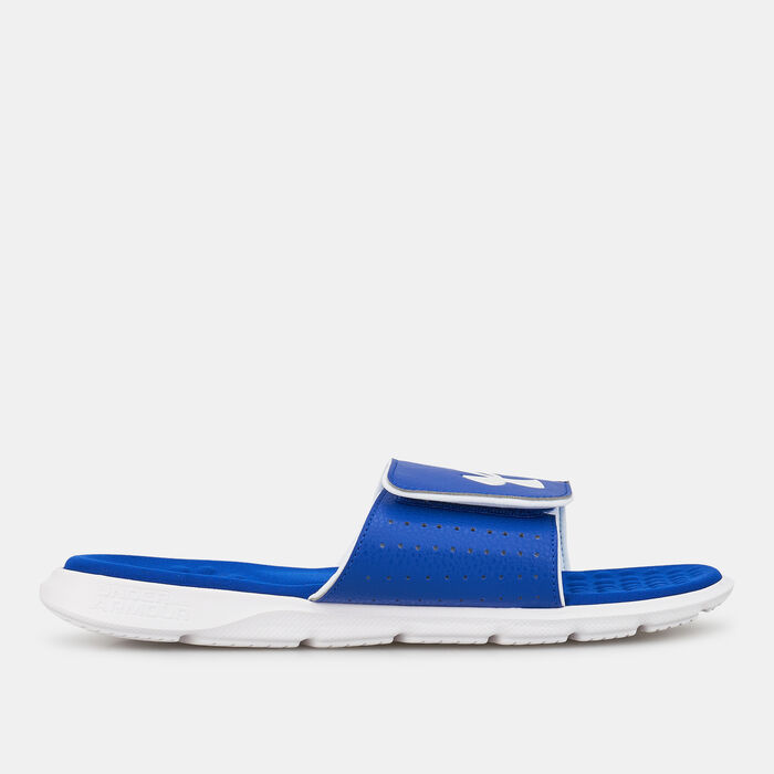 Under Armour Men's UA Ignite Pro Slides Blue Under Armour Men's UA Ignite Pro Slides Blue image number 1