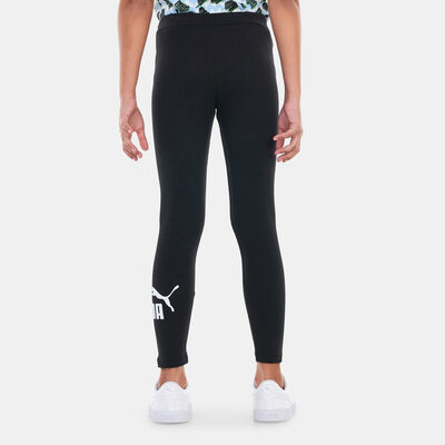 PUMA Kids' Essentials Logo Leggings Black PUMA Kids' Essentials Logo Leggings Black
