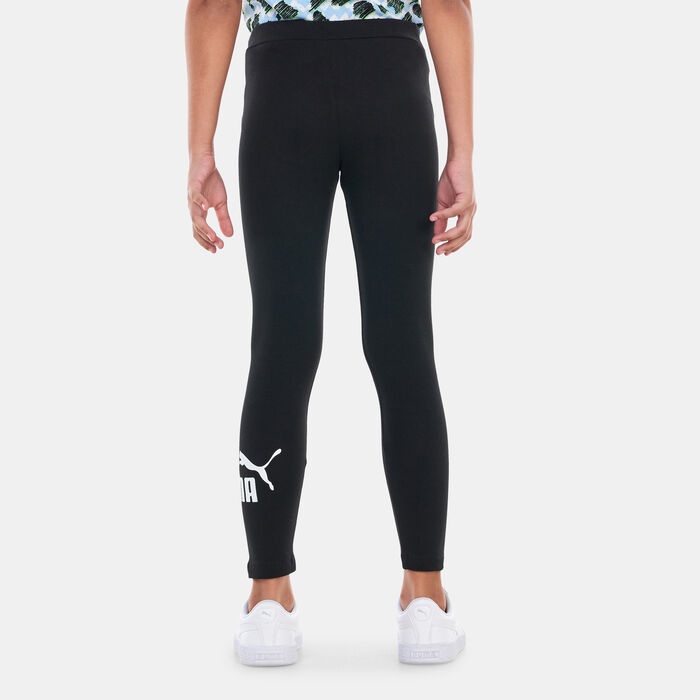 PUMA Kids' Essentials Logo Leggings Black PUMA Kids' Essentials Logo Leggings Black image number 1