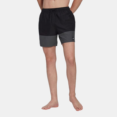 adidas Men's ColourBlock Swimming Shorts Black