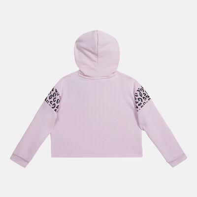 PUMA Kids' Classics Summer Roar Hoodie Pink