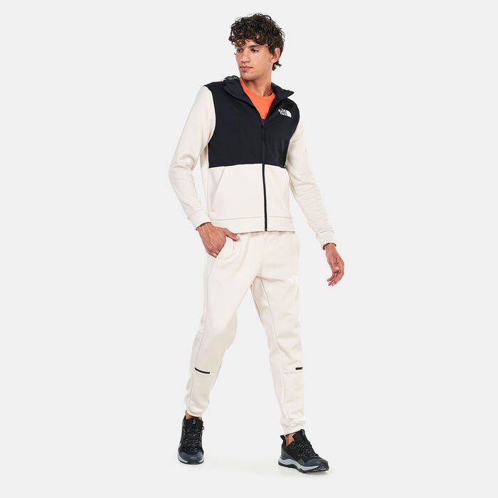 The North Face Men's Training Full-Zip Fleece Jacket Beige The North Face Men's Training Full-Zip Fleece Jacket Beige image number 2