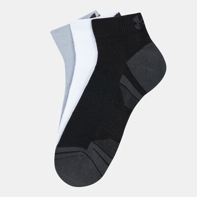 Under Armour UA Performance Tech Low-Cut Socks (3 Pack) Grey