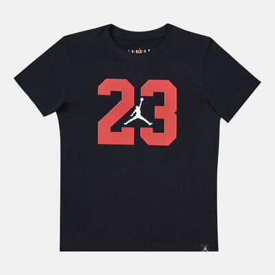Jordan Kids' Iconic 23 Logo T-Shirt Black