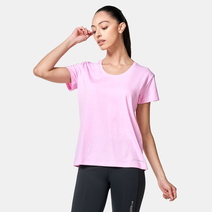 Columbia Women's Sun Trek™ T-Shirt Pink Columbia Women's Sun Trek™ T-Shirt Pink image number 0