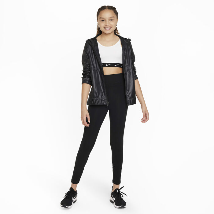 Nike Girls' One Sports Bra White image number 3