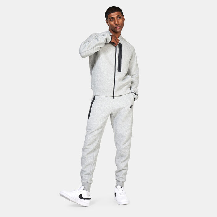 Nike Men's Sportswear Tech Fleece Bomber Jacket Grey Nike Men's Sportswear Tech Fleece Bomber Jacket Grey image number 2