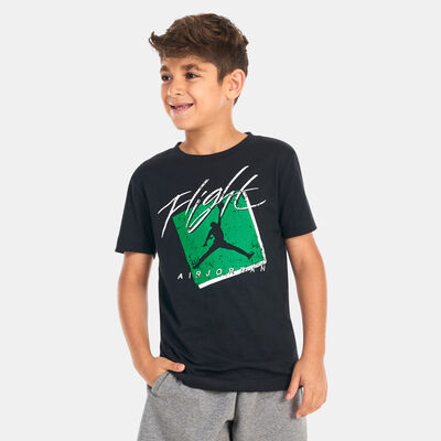 Nike Kids' Faded Flight T-Shirt Black