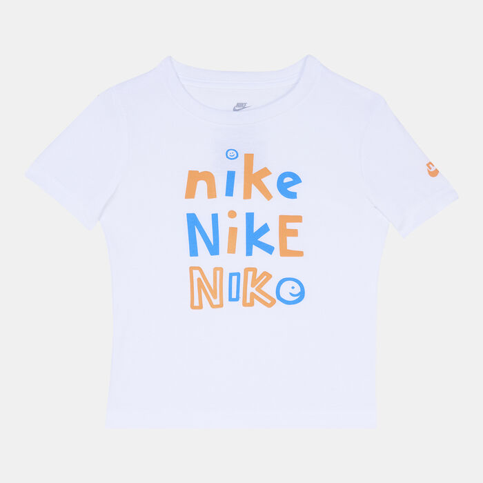 Nike Kids' Graphic T-Shirt (Little Kids) White Nike Kids' Graphic T-Shirt (Little Kids) White image number 0