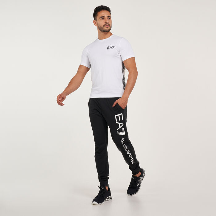 EA7 Emporio Armani Men's Training Logo Series Pants Black EA7 Emporio Armani Men's Training Logo Series Pants Black image number 2