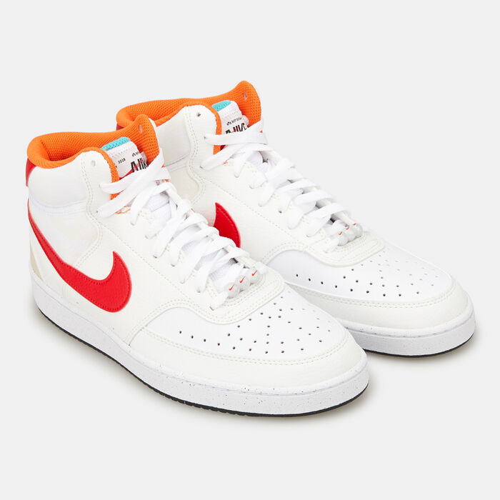 Nike Men's Court Vision Mid Shoe White Nike Men's Court Vision Mid Shoe White image number 2