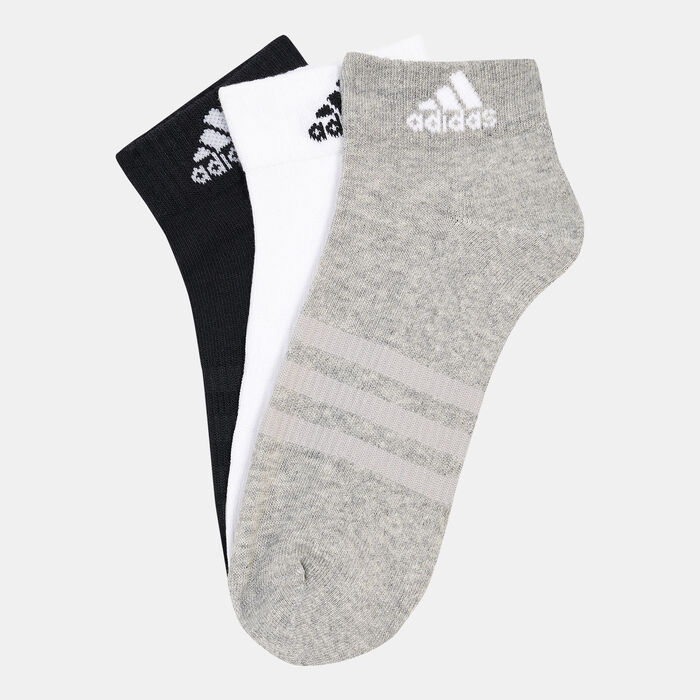adidas Thin and Light Ankle Socks (3 Pack) Multi image number 0