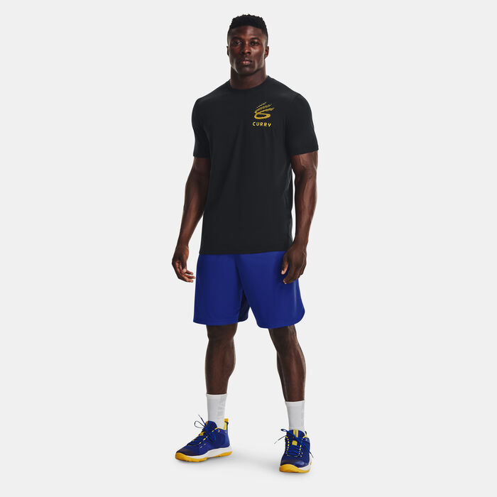 Under Armour Men's Curry T-Shirt (Plus Size) Black Under Armour Men's Curry T-Shirt (Plus Size) Black image number 2