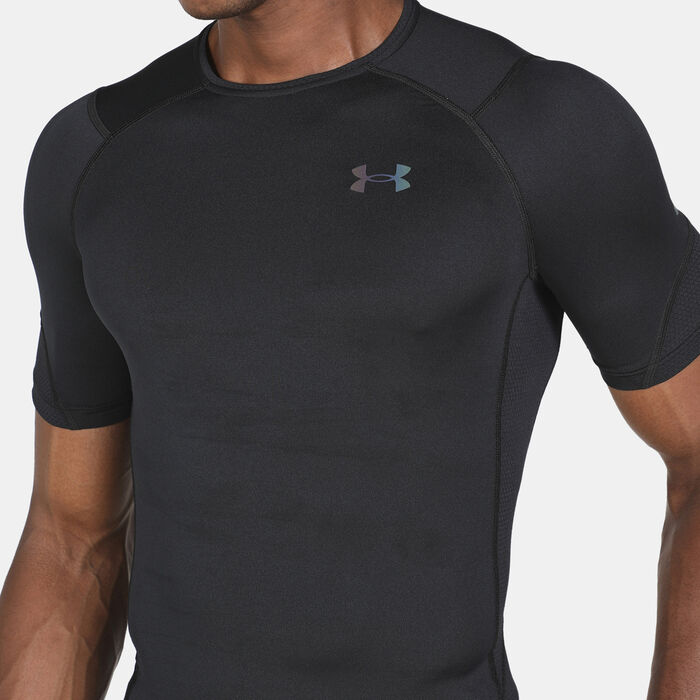 Under Armour Men's Rush HeatGear 2.0 T-Shirt Black Under Armour Men's Rush HeatGear 2.0 T-Shirt Black image number 3