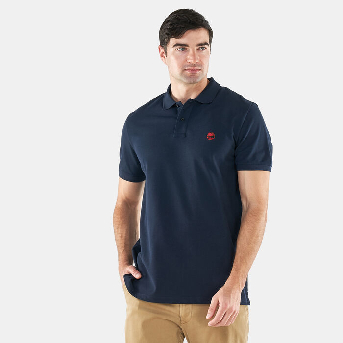 Timberland Men's Millers River Polo Shirt Blue image number 0