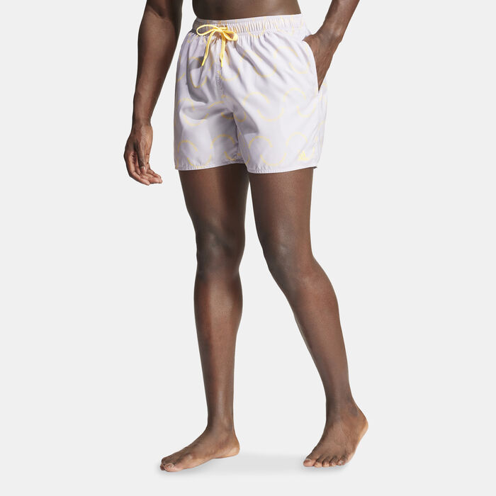 adidas Men's Wave Logo CLX Swimming Shorts Multi adidas Men's Wave Logo CLX Swimming Shorts Multi image number 0