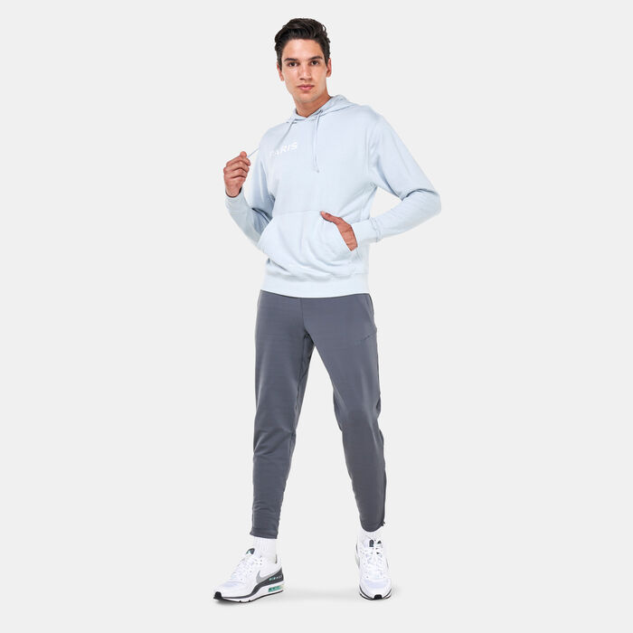Nike Men's Paris Saint-Germain Fleece Hoodie Blue Nike Men's Paris Saint-Germain Fleece Hoodie Blue image number 2