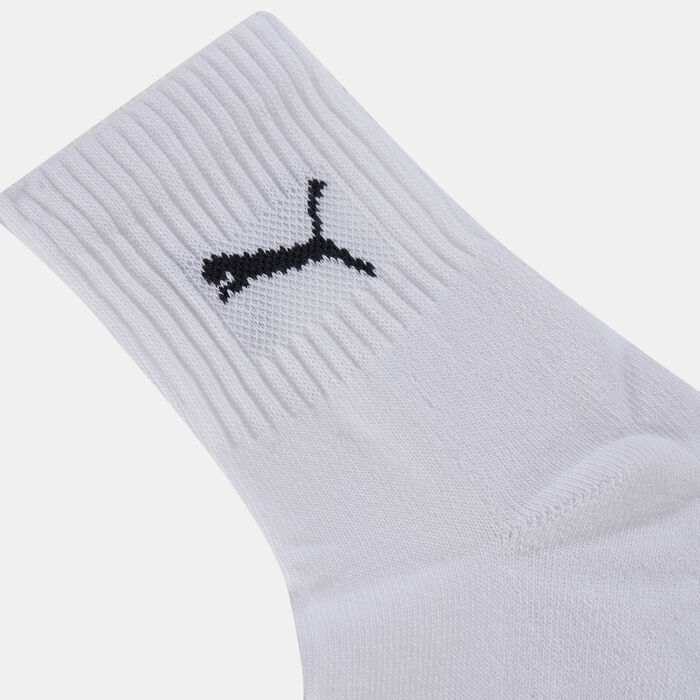 PUMA Short Crew Socks (3 Pack) White image number 2