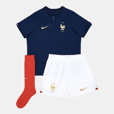Nike Kids' France Home Football Kit (Younger Kids) - 2022/23 Blue