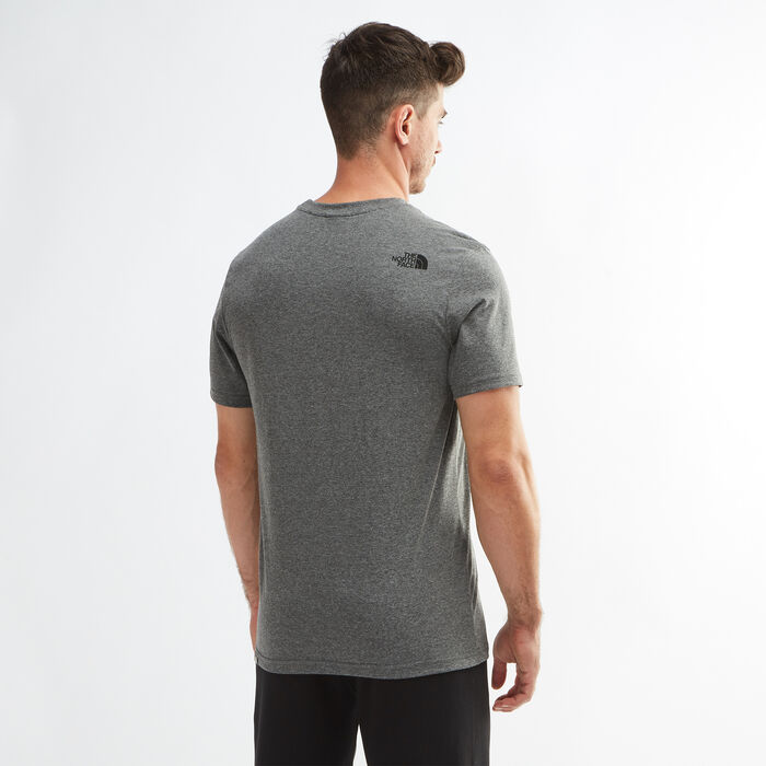 The North Face Men's Simple Dome T-Shirt Grey The North Face Men's Simple Dome T-Shirt Grey image number 1