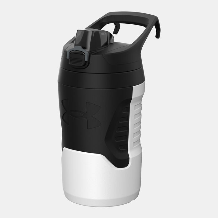 Under Armour Playmaker Jug Water Bottle White Under Armour Playmaker Jug Water Bottle White image number 2