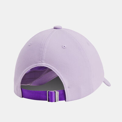 Under Armour Kids' UA Blitzing Adjustable Cap Purple