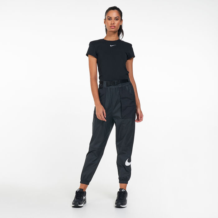 Nike Women's Sportswear Icon Clash T-Shirt Black Nike Women's Sportswear Icon Clash T-Shirt Black image number 2