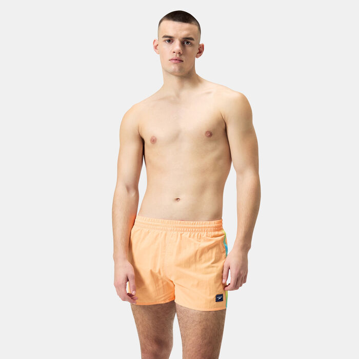 Speedo Men's Retro Swimming Shorts Orange Speedo Men's Retro Swimming Shorts Orange image number 0