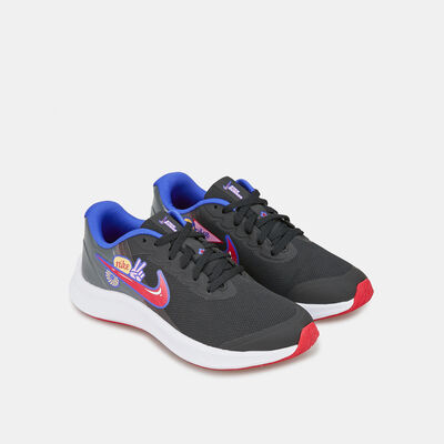 Nike Kids' Star Runner 3 SE Road Running Shoe White Nike Kids' Star Runner 3 SE Road Running Shoe White