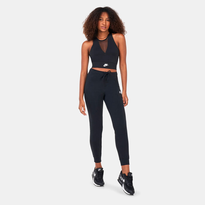 Nike Women's Sportswear Crop Dance Tank Top Black Nike Women's Sportswear Crop Dance Tank Top Black image number 2