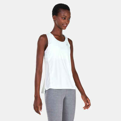 Nike Women's Dri-FIT Race Running Singlet Green