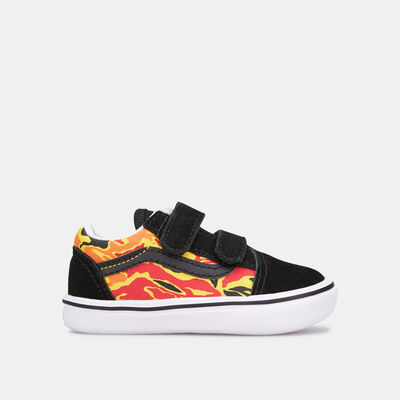 Vans Kids' ComfyCush New Skool V Shoe Black Vans Kids' ComfyCush New Skool V Shoe Black