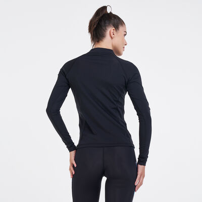 COEGA Women's Rashguard Floral Top Black COEGA Women's Rashguard Floral Top Black