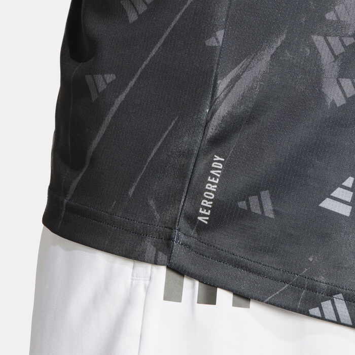 adidas Men's Run It T-Shirt Black image number 4