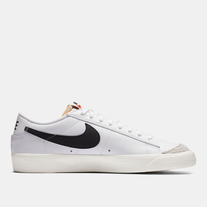 Nike Men's Blazer Low '77 Vintage Shoes White Nike Men's Blazer Low '77 Vintage Shoes White image number 2