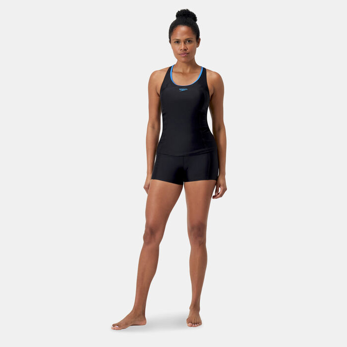 Speedo Women's Asia Fit Tankini Multi Speedo Women's Asia Fit Tankini Multi image number 4