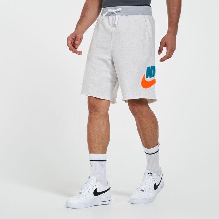 Nike Men's Sportswear Alumni Chenille Shorts Grey Nike Men's Sportswear Alumni Chenille Shorts Grey image number 0