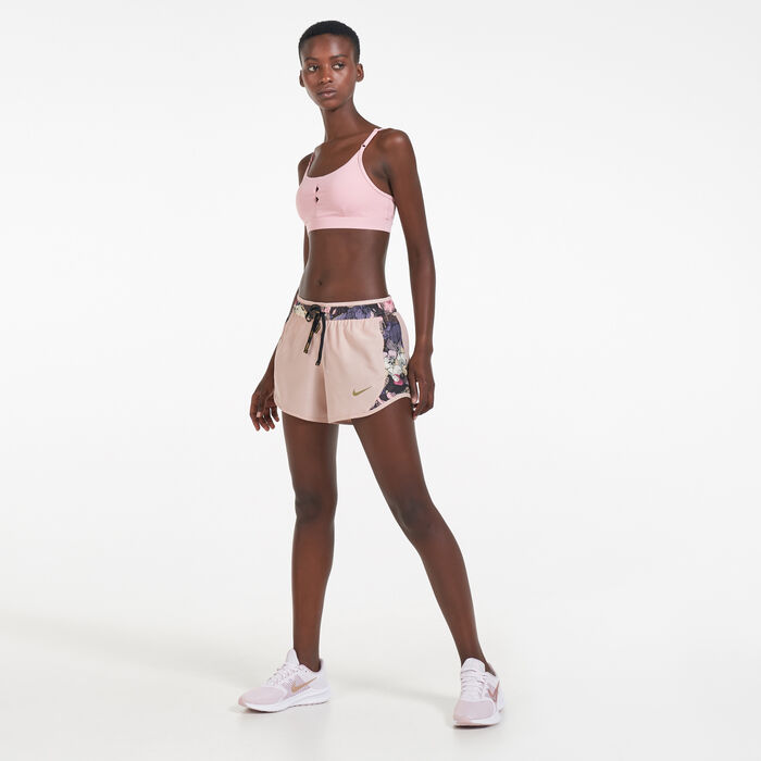 Nike Women's Indy Yoga Essentials Sports Bra Pink image number 2