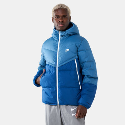 Nike Men's Sportswear Storm-FIT Windrunner Hooded Jacket Blue