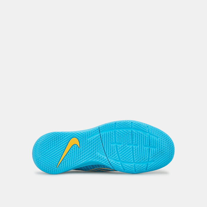 Nike Kids' Mercurial Vapor 14 Academy Indoor Court Football Shoe Blue Nike Kids' Mercurial Vapor 14 Academy Indoor Court Football Shoe Blue image number 3