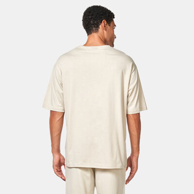 New Era Men's MLB Los Angeles Dodgers League Essential T-Shirt Beige