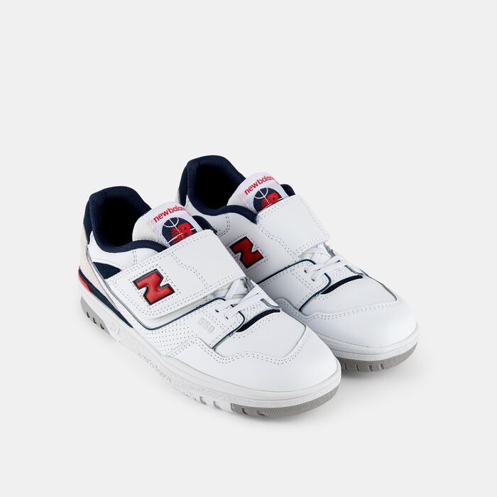 New Balance Kids' BB550 Shoes White image number 1